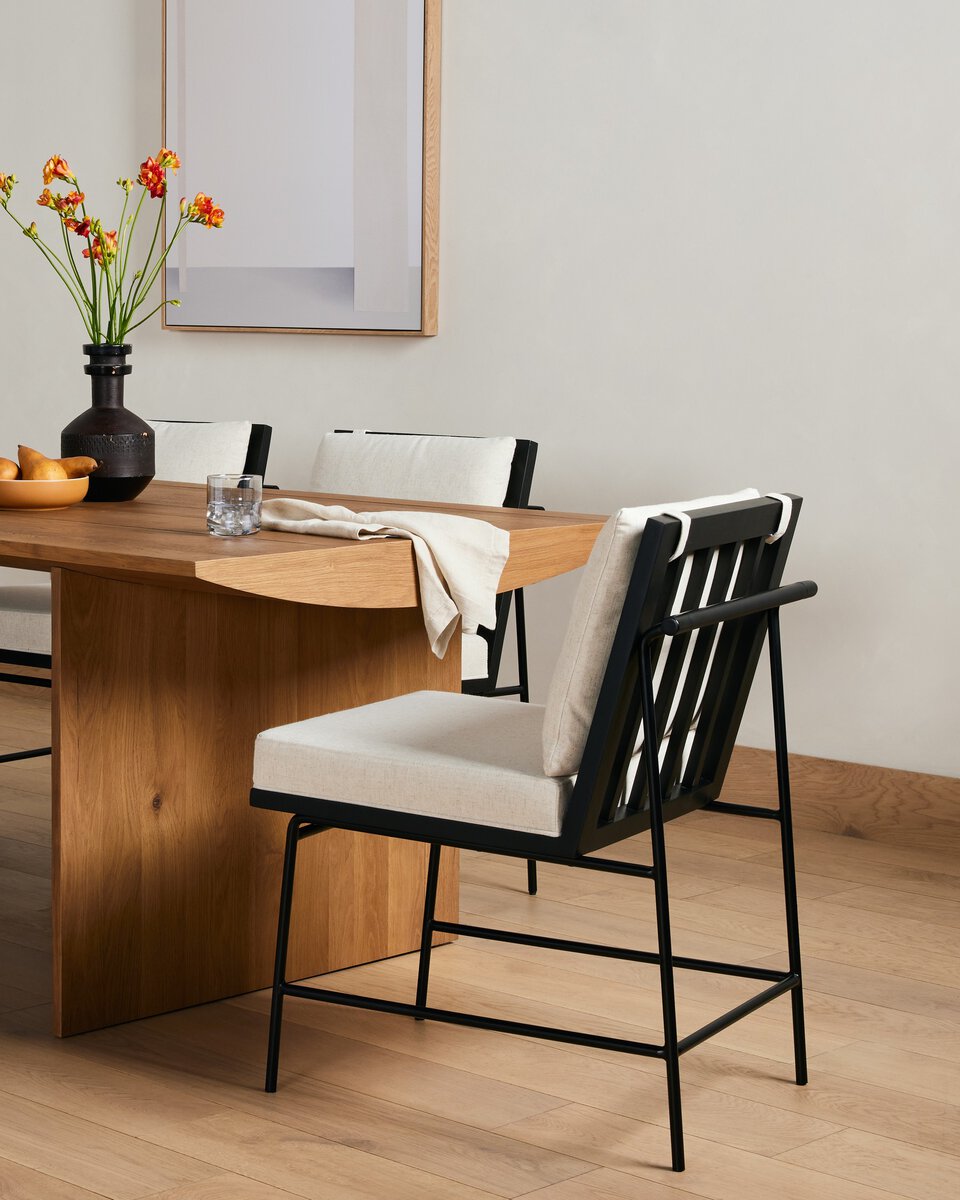 Crete Dining Chair - Savile Flax - Brushed Ebony - 108419-006_4