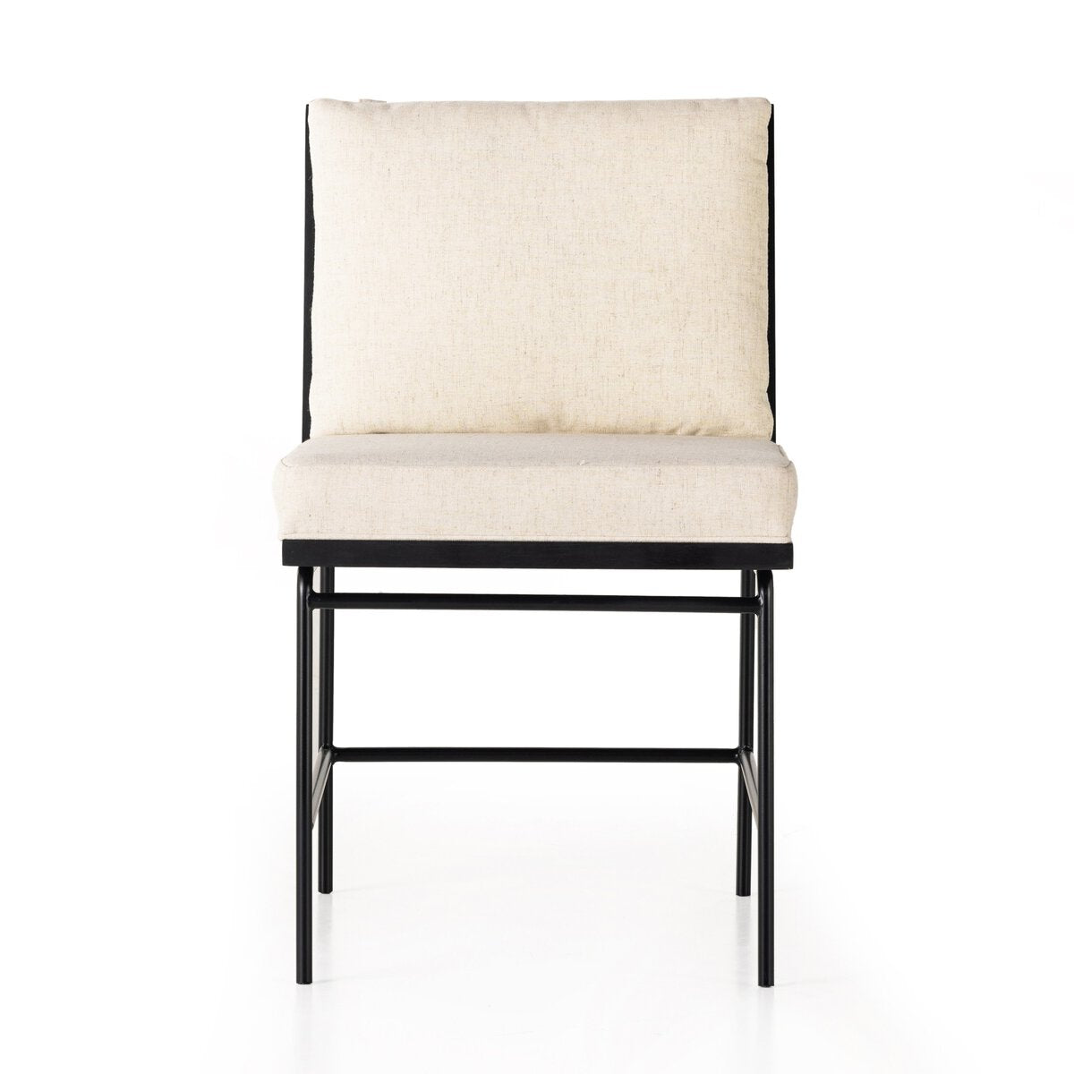 Crete Dining Chair - Savile Flax - Brushed Ebony - 108419-006_1