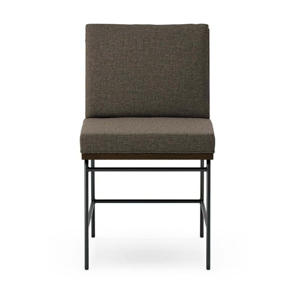 Crete Dining Chair - Landale Charcoal - Sienna Brown Oak - 108419-009_1