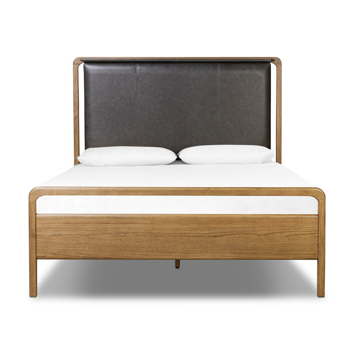 Rosedale Bed - Amber Oak Veneer - Queen - 108480-022_1