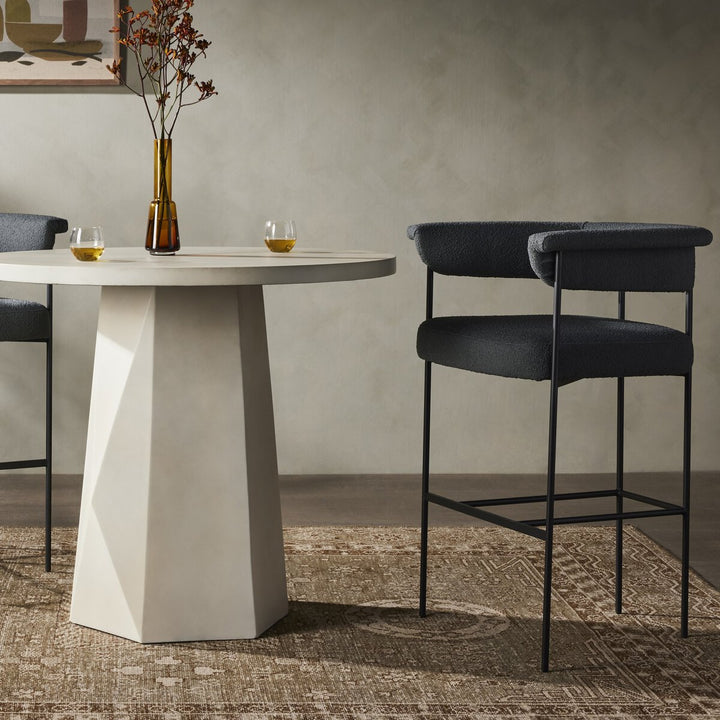 Carrie Bar + Counter Stool - Fiqa Boucle Slate - Bar - 108498-007_4