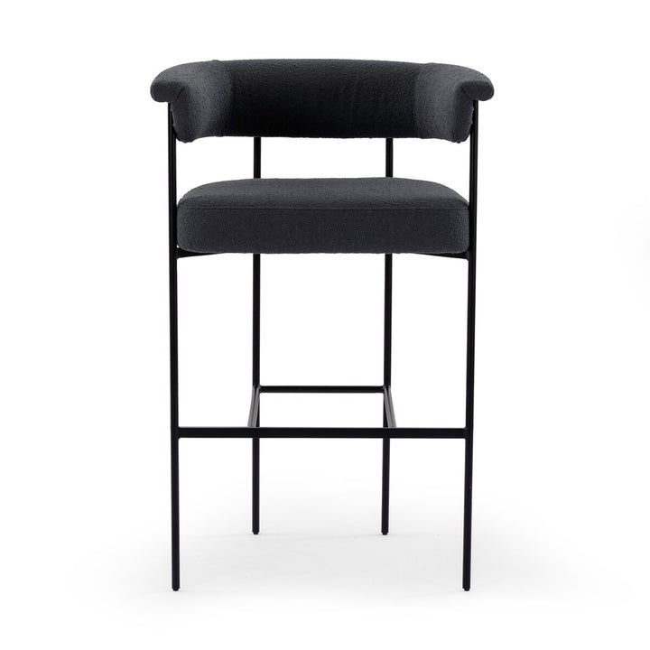 Carrie Bar + Counter Stool - Fiqa Boucle Slate - Bar - 108498-007_1