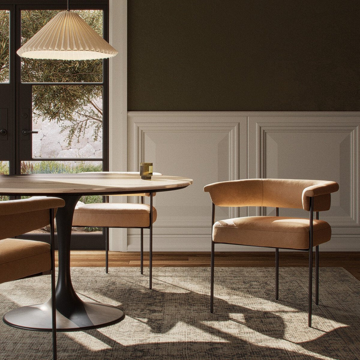 Carrie Dining Chair - Maestro Camel - 108499-010_4