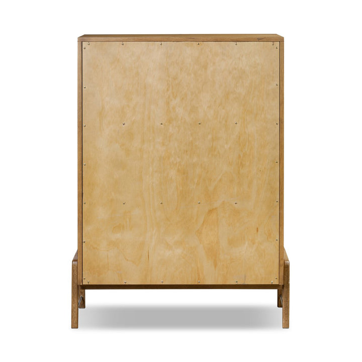 Rosedale 6 Drawer Tall Dresser - Amber Oak Veneer - 108708-007_5