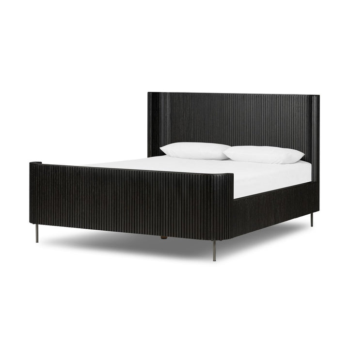 Fletcher Bed - Queen - Distressed Black Oak - 108786-005_2