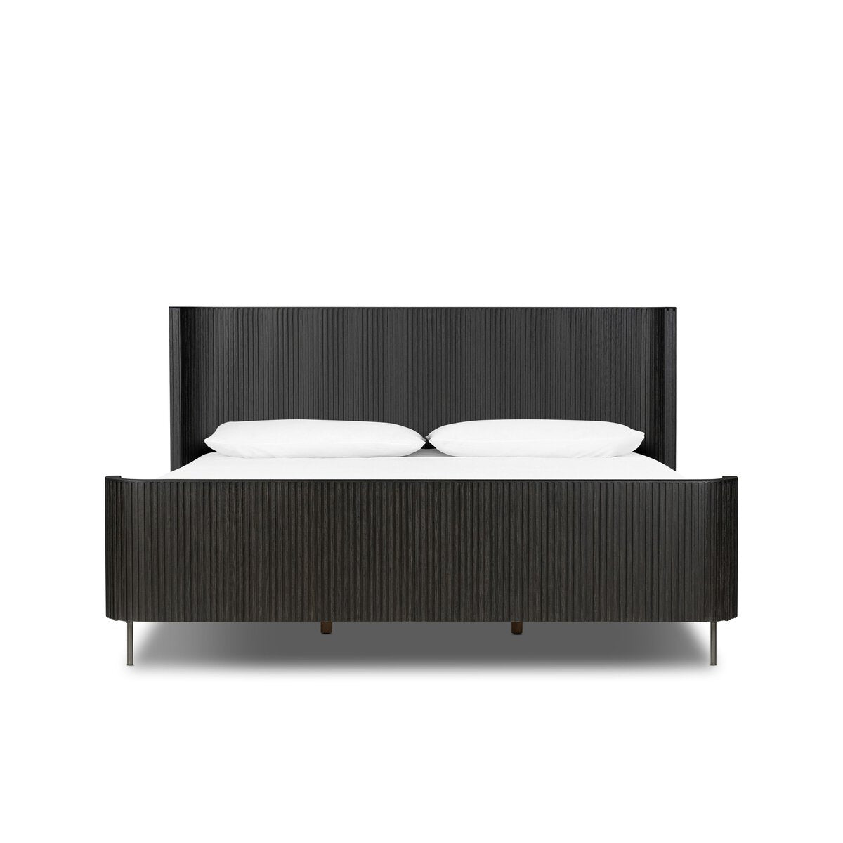 Fletcher Bed - King - Distressed Black Oak - 108786-006_1