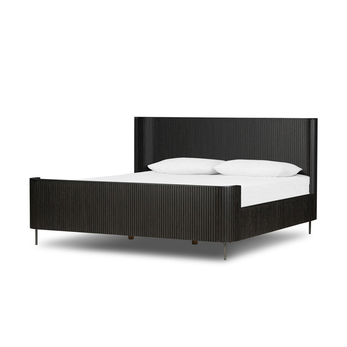 Fletcher Bed - King - Distressed Black Oak - 108786-006_2