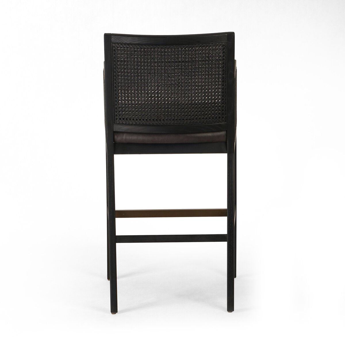 Antonia Cane Bar + Counter Stool - Sonoma Black - Counter - Brushed Ebony - 109035-021_6