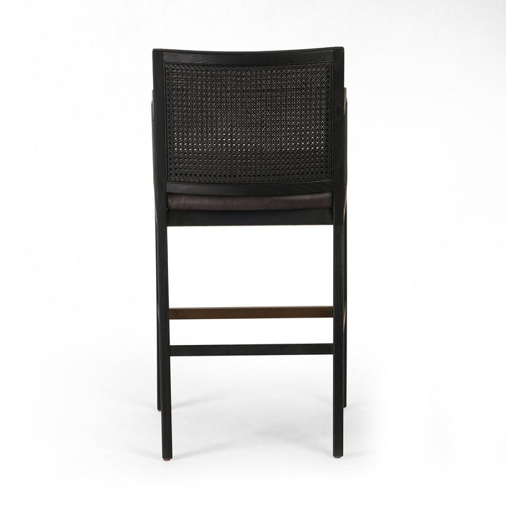 Antonia Cane Bar + Counter Stool - Sonoma Black - Counter - Brushed Ebony - 109035-021_6