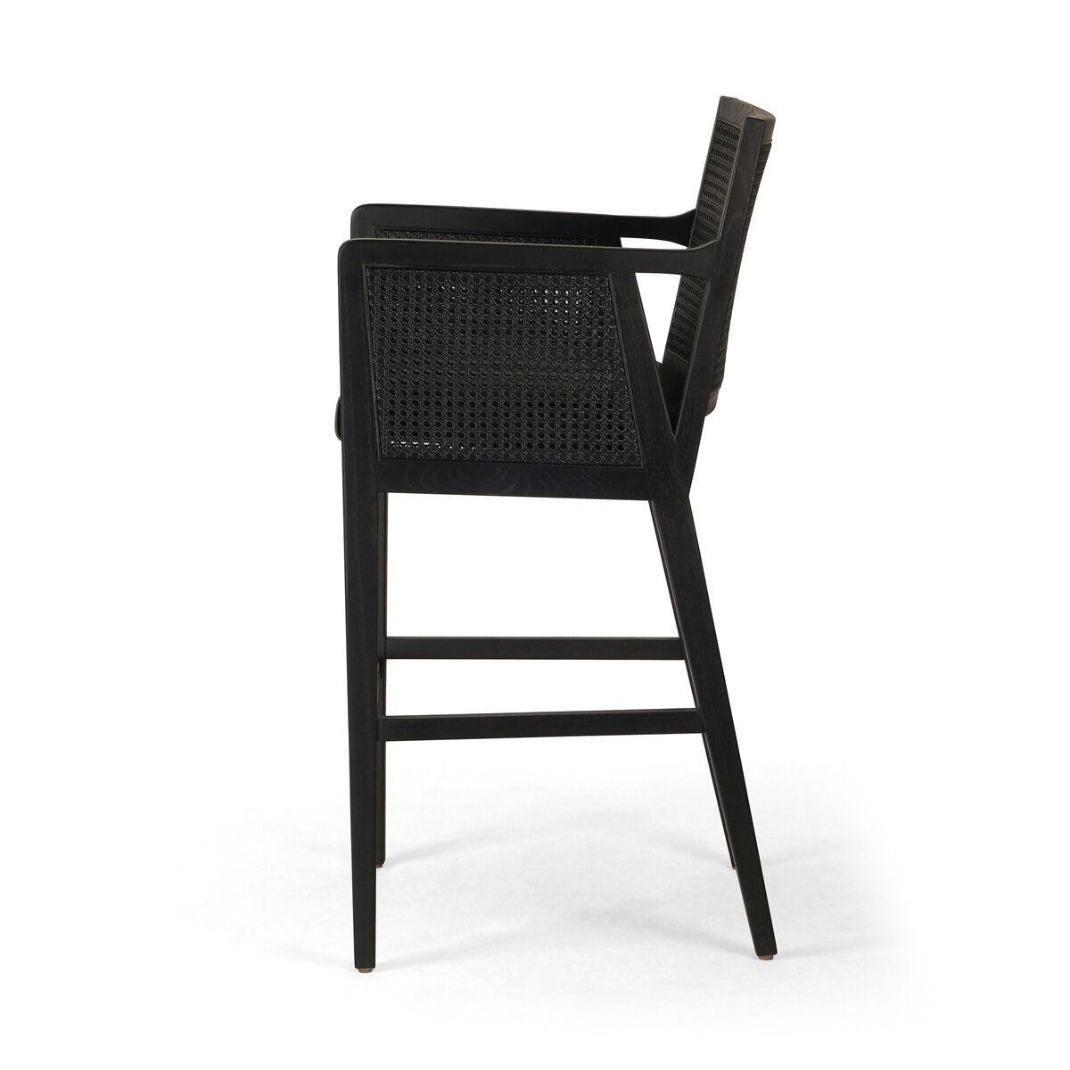 Antonia Cane Bar + Counter Stool - Sonoma Black - Counter - Brushed Ebony - 109035-021_3