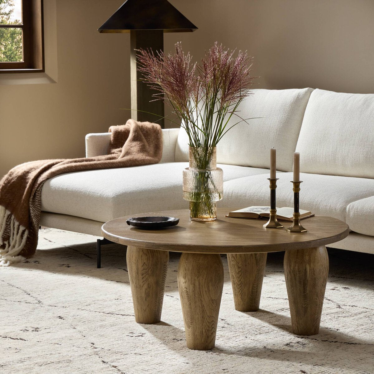 Maricopa Coffee Table - Worn Oak - 109356-004_4