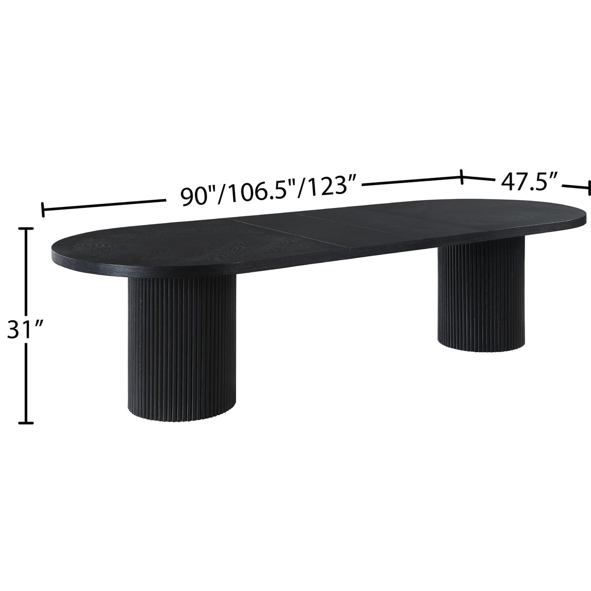 Modern Dining Table Oak