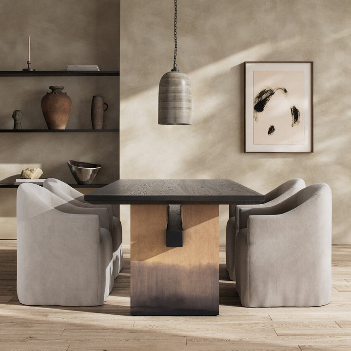 Brennan Dining Table - Worn Black - 223086-005_4