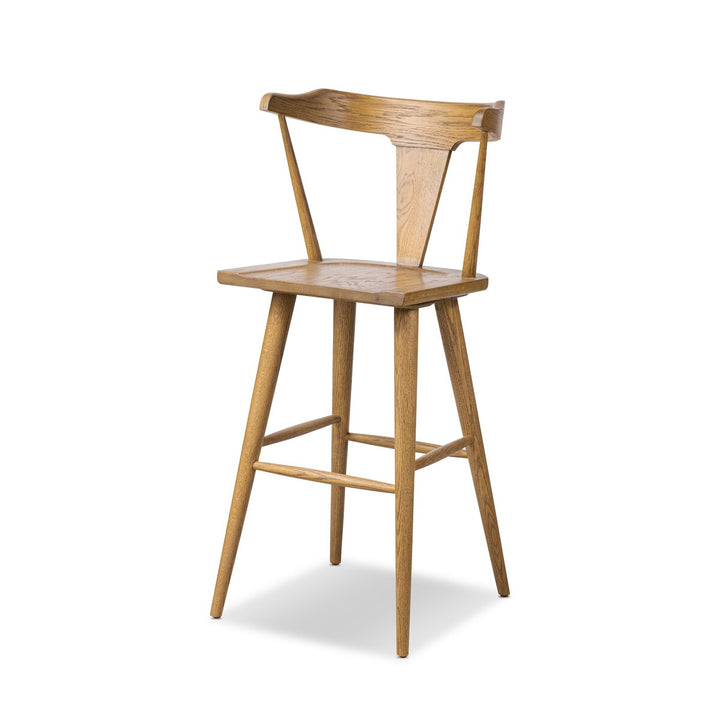 Ripley Bar + Counter Stool - Sandy Oak - Bar Stool - None - 223115-056_2
