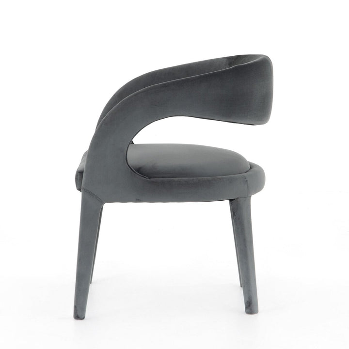 Hawkins Dining Chair - Charcoal Velvet - 223320-002_3