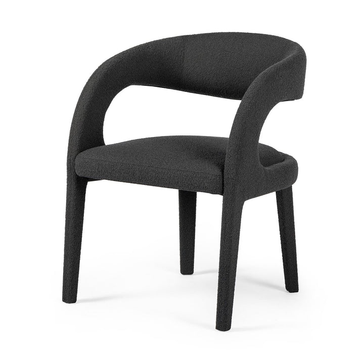 Hawkins Dining Chair - Fiqa Boucle Charcoal - 223320-025_2