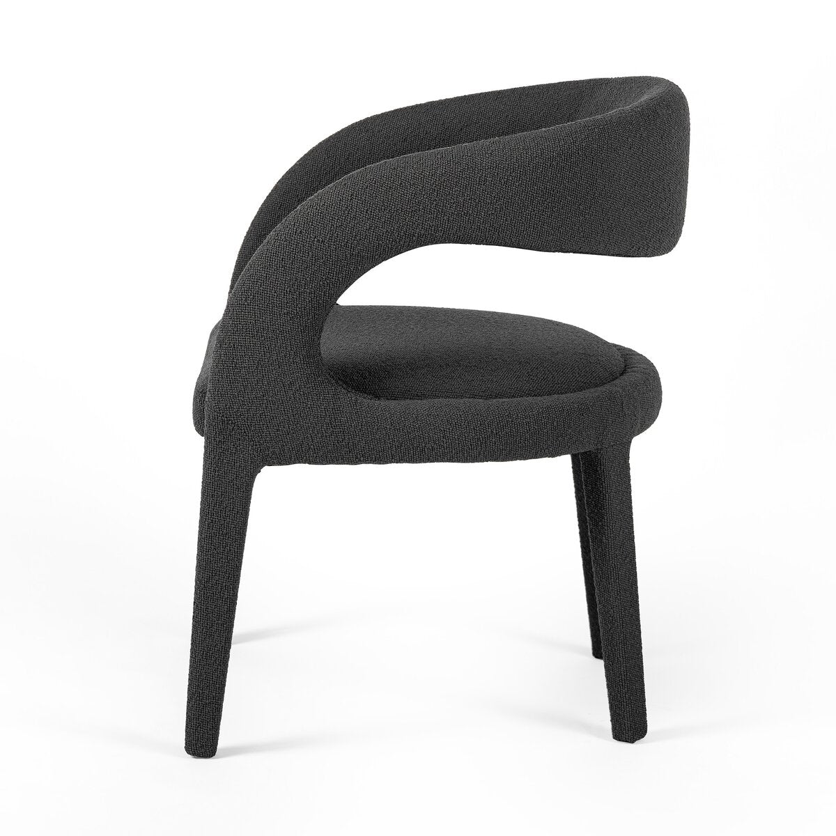 Hawkins Dining Chair - Fiqa Boucle Charcoal - 223320-025_3