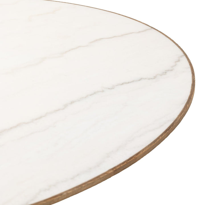 Sargon Dining Table - Honed White Marble - 223383-007_6