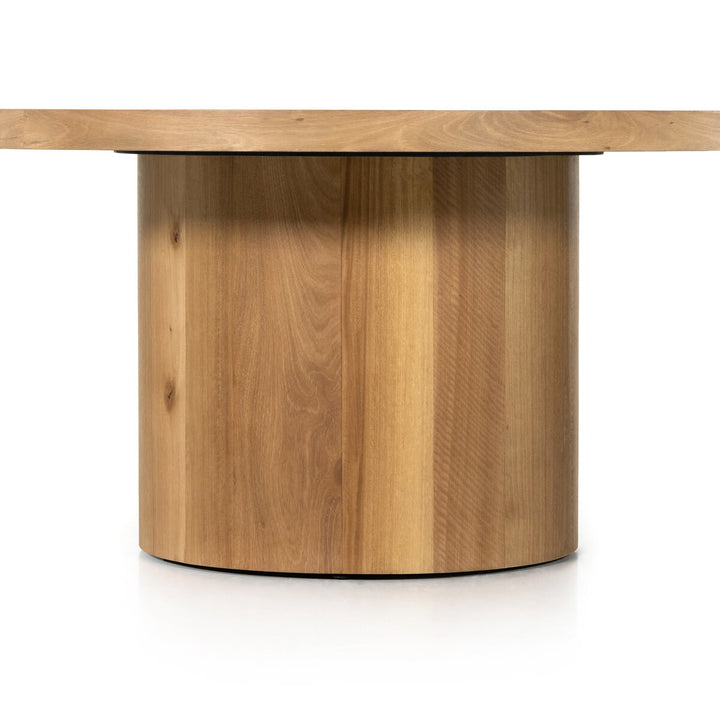 Hudson Round Dining Table - Natural Yukas - 224372-003_3