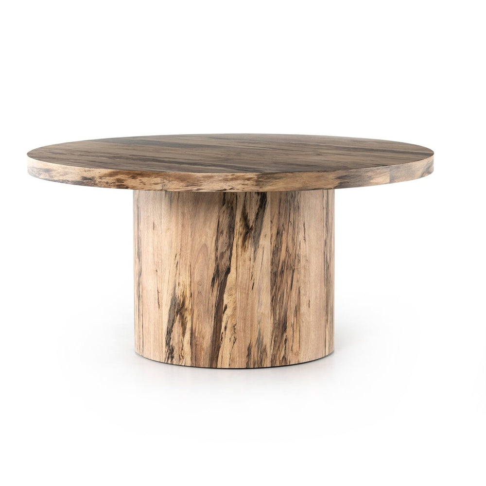 Hudson Round Dining Table - Spalted Primavera - 224372-006_1