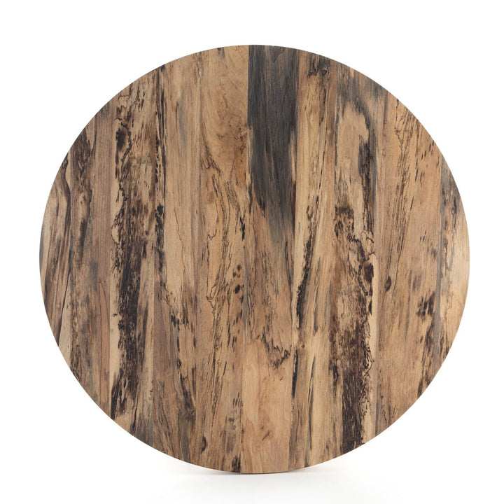 Hudson Round Dining Table - Spalted Primavera - 224372-006_7
