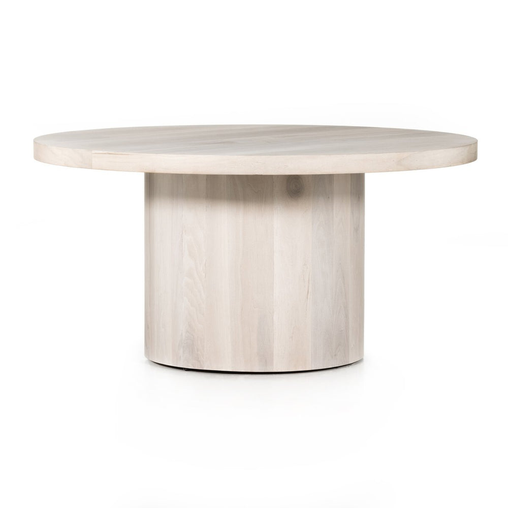 Hudson Round Dining Table - Ashen Walnut - 224372-008_1