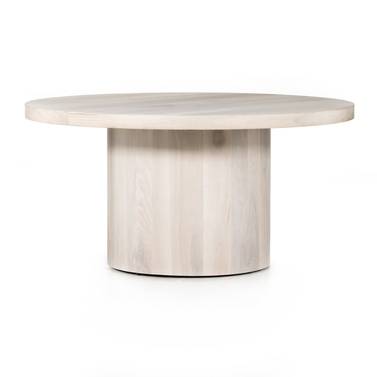 Hudson Round Dining Table - Ashen Walnut - 224372-008_1