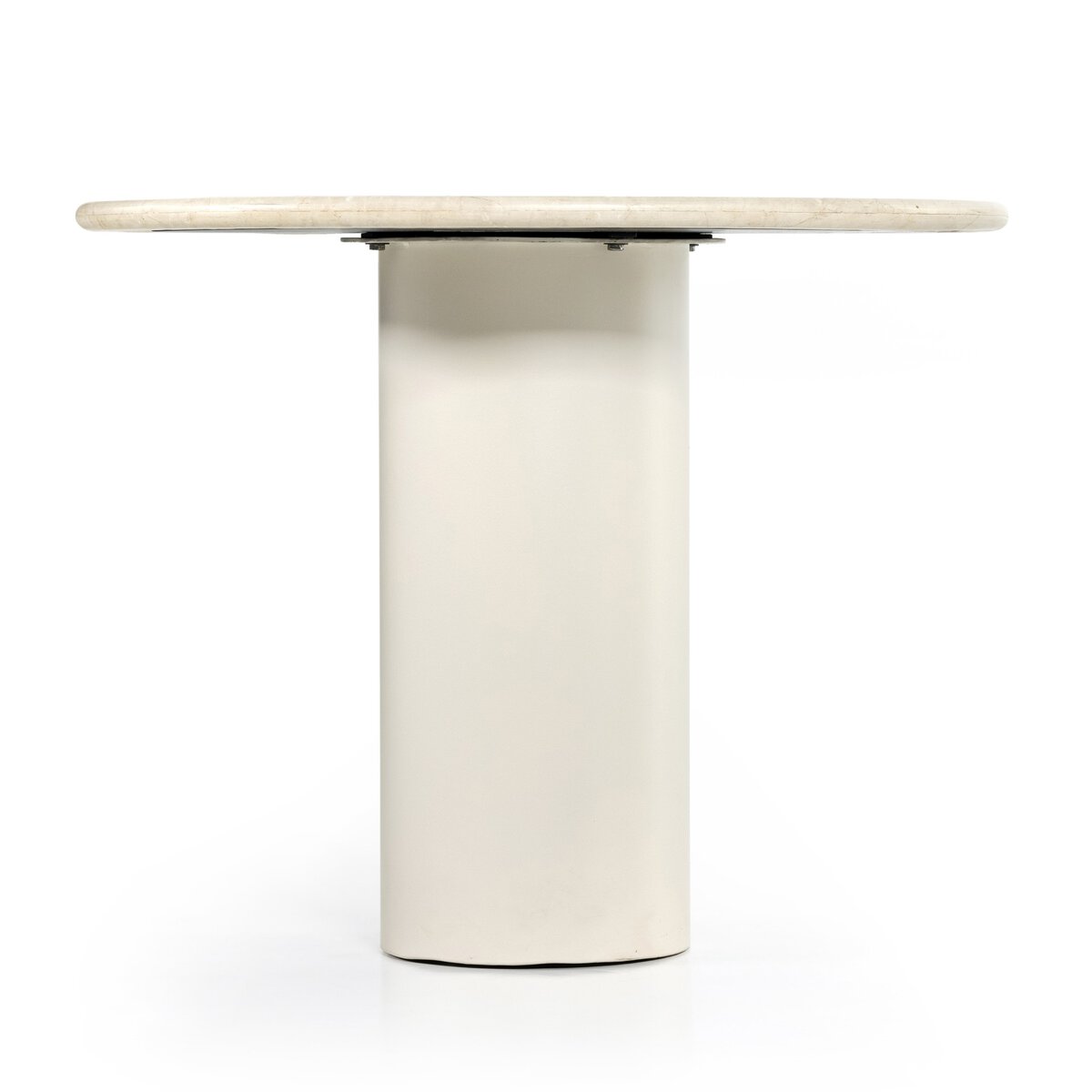 Belle Round Dining Table - 38" - Cream Marble - 224424-001_3