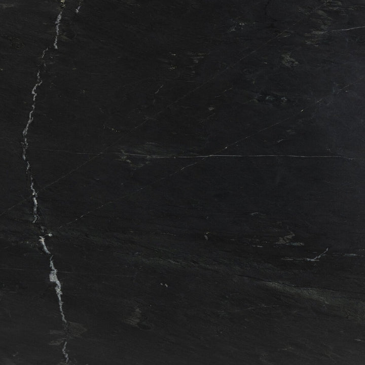 Belle Round Dining Table - 38" - Black Marble - 224424-003_2
