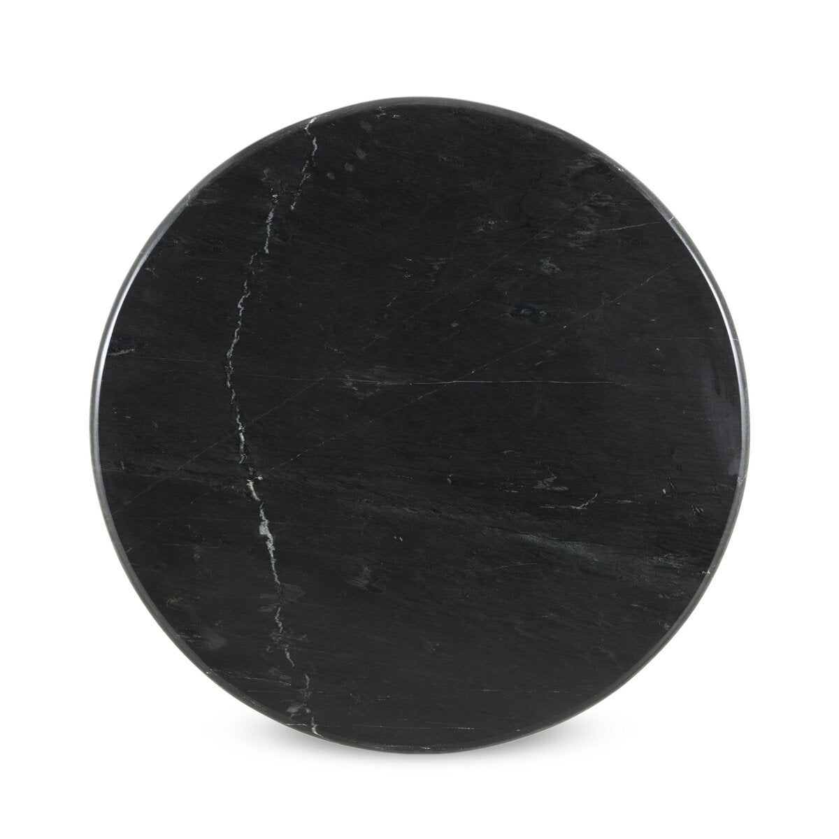 Belle Round Dining Table - 38" - Black Marble - 224424-003_5