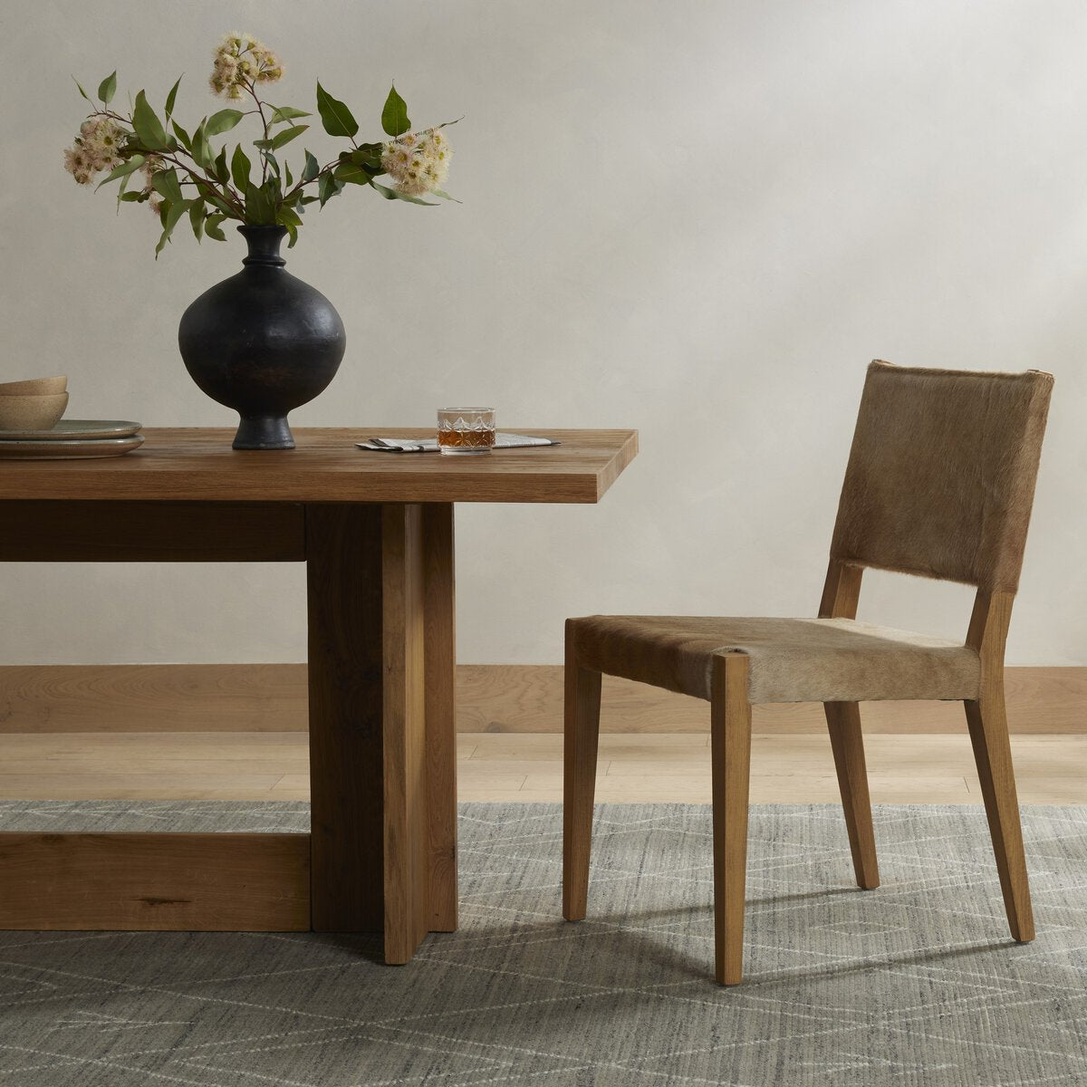 Villa Dining Chair - Palomino Hair On Hide - 224455-003_4
