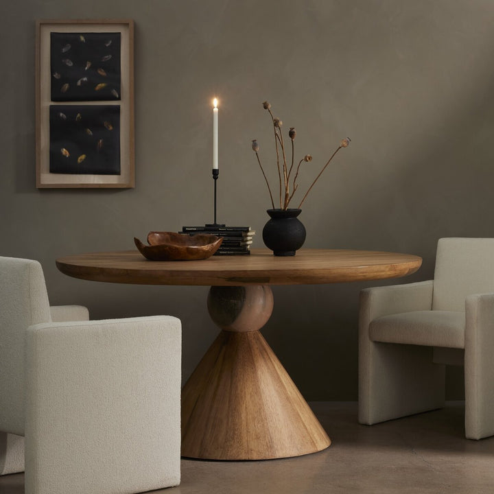 Bibianna Dining Table - Blush Marble - 224556-001_4