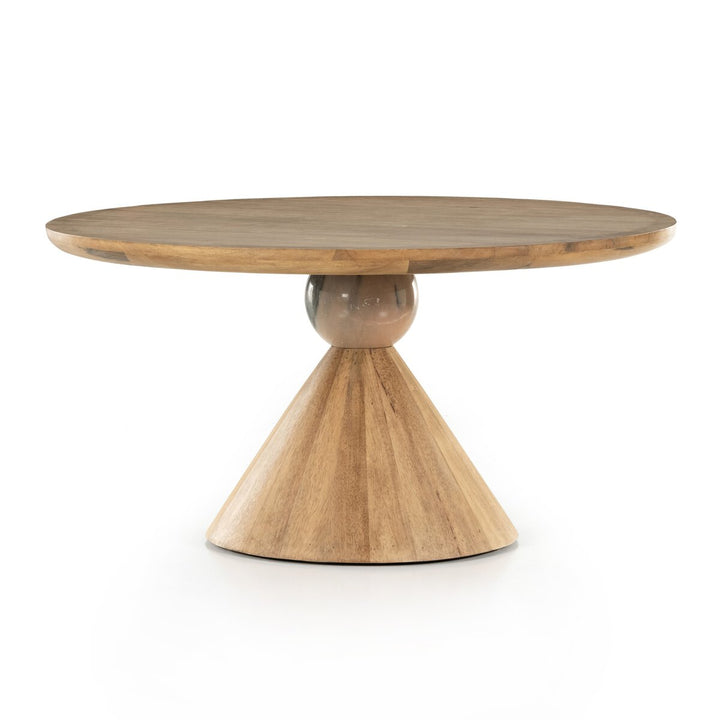 Bibianna Dining Table - Blush Marble - 224556-001_1