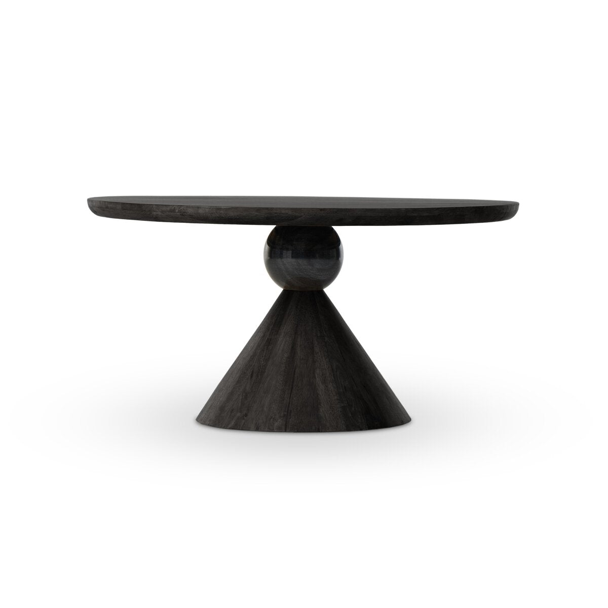 Bibianna Dining Table - Worn Black Marble - 224556-003_1