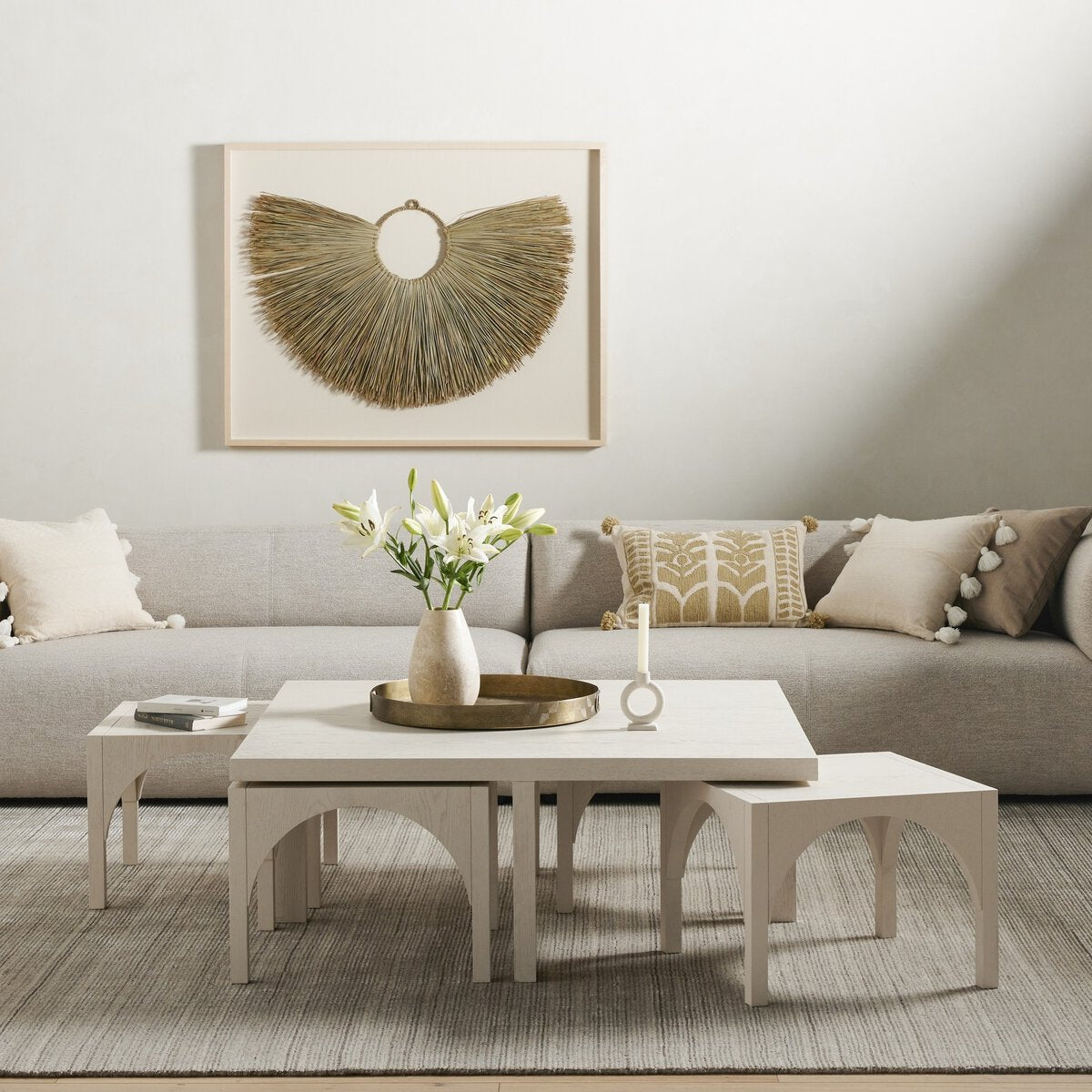 Amara Coffee Table - Off White - 224822-001_4