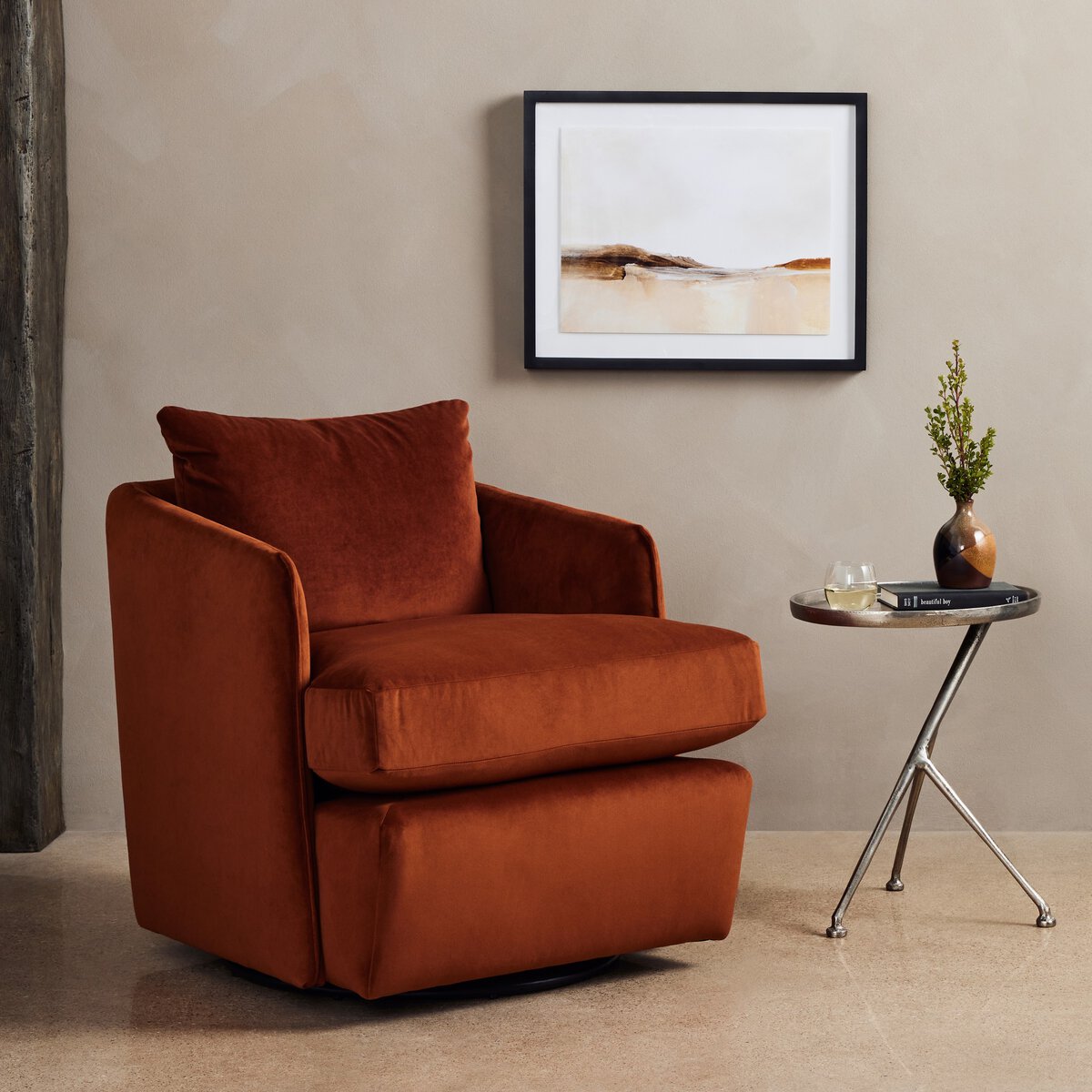 Whittaker Swivel Chair - Bleecker Rust - 224906-005_4