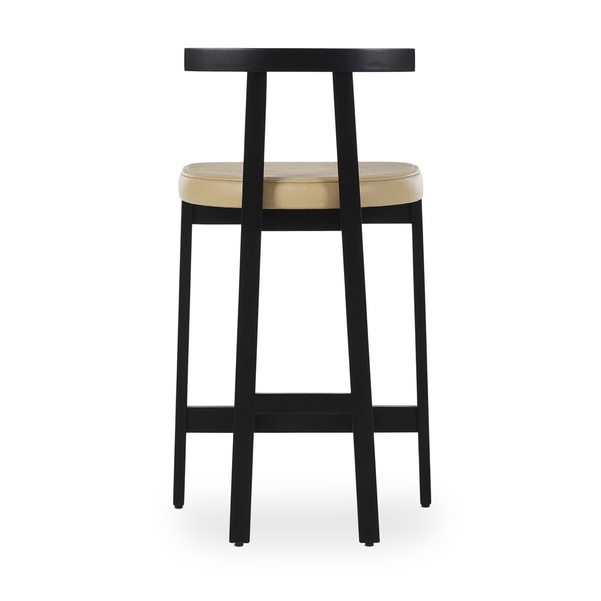 Tex Bar + Counter Stool - Natural Leather - Counter Stool - Black Rosa Morada - 225104-006_6