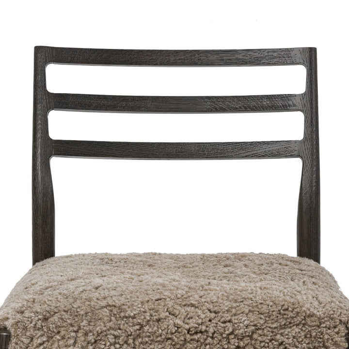 Glenmore Bar + Counter Stool - Taupe Shearling - Counter - Light Carbon - 226032-035_6