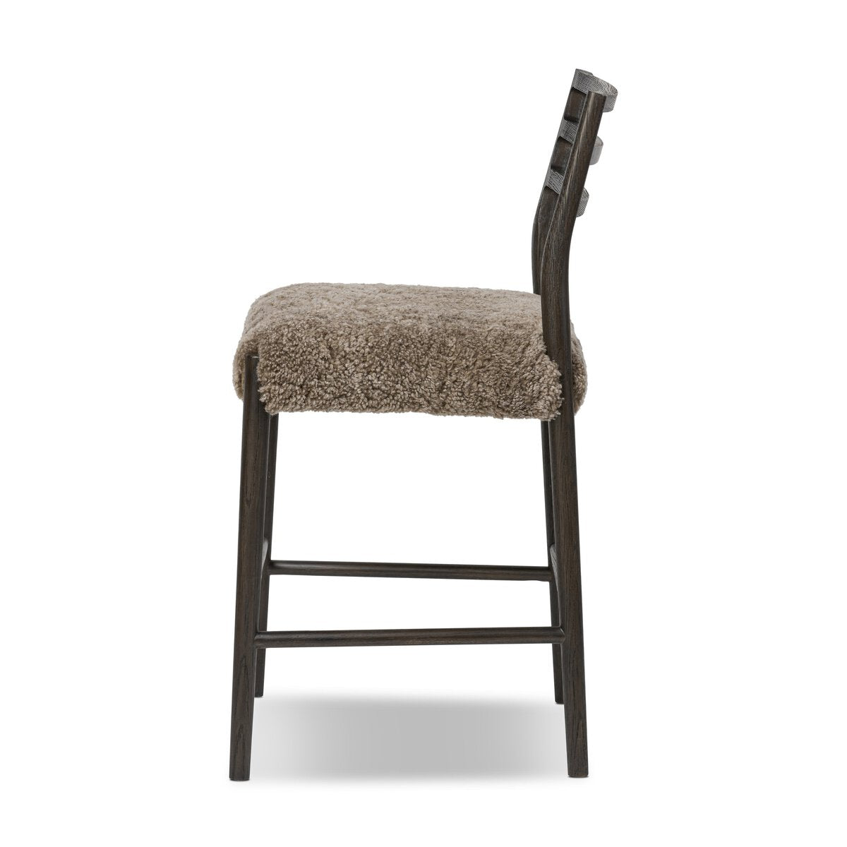 Glenmore Bar + Counter Stool - Taupe Shearling - Counter - Light Carbon - 226032-035_3