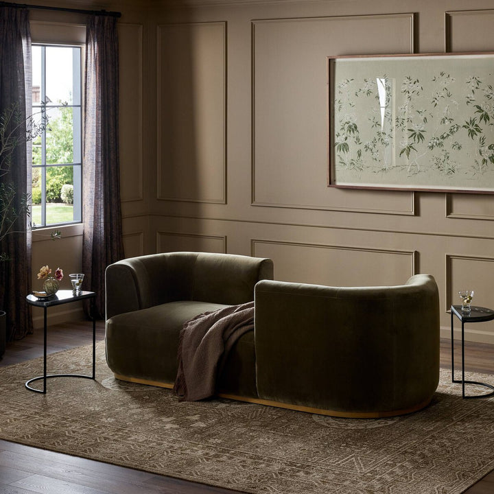 Deandra Tete A Tete Chaise - Surrey Olive - 226579-004_4