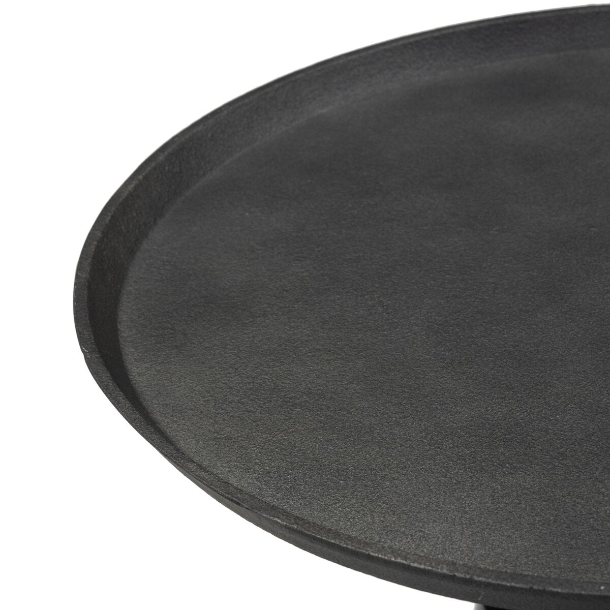 Cronos End Table - Polished Black Marble - 226804-006_6
