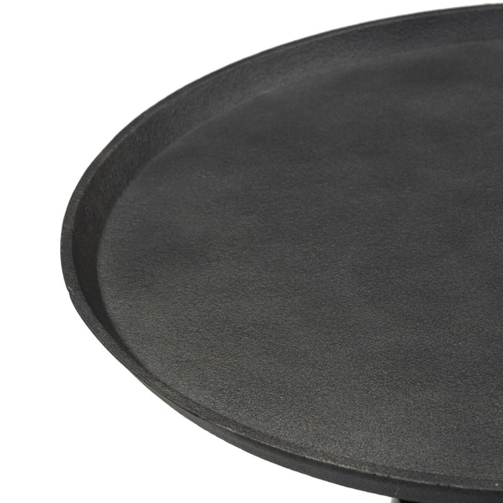 Cronos End Table - Polished Black Marble - 226804-006_6