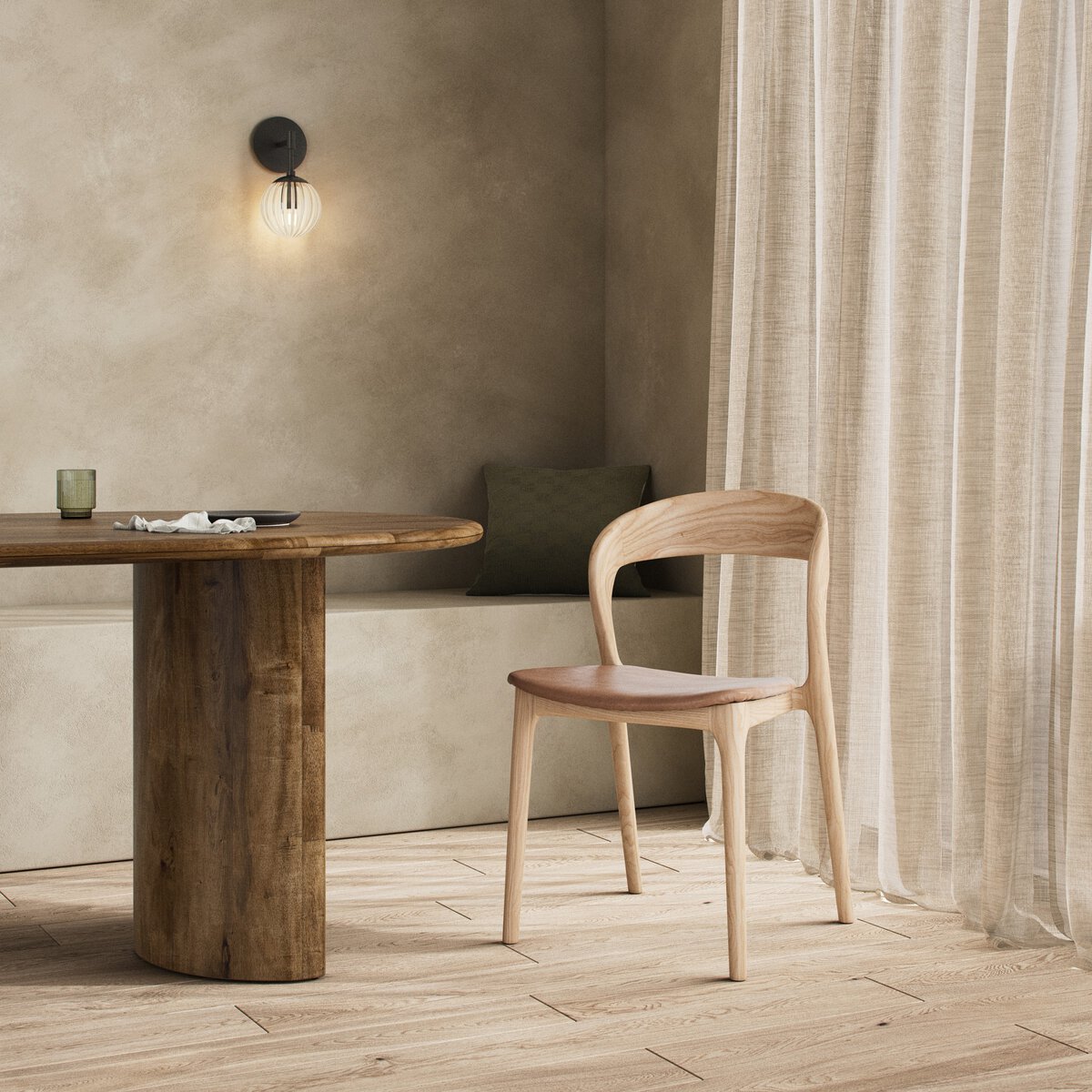 Amare Dining Chair - Sonoma Butterscotch - 227404-001_4