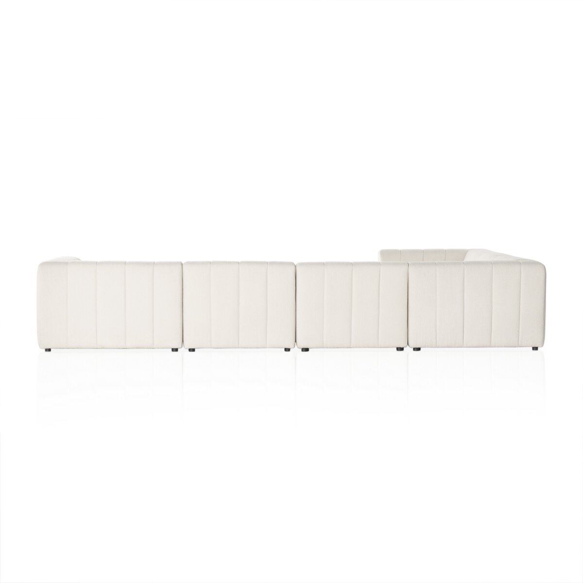 Langham Channeled 6-Piece Sectional - Right Chaise - Fayette Cloud - 227473-003_4