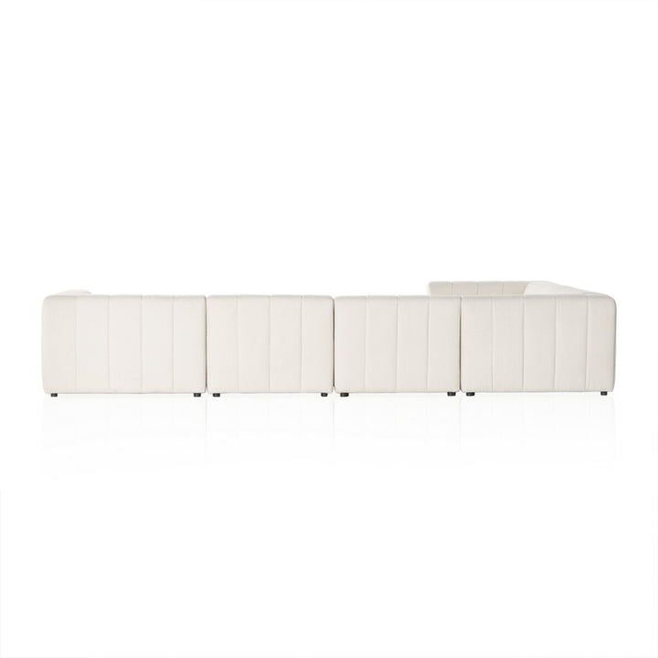 Langham Channeled 6-Piece Sectional - Right Chaise - Fayette Cloud - 227473-003_4