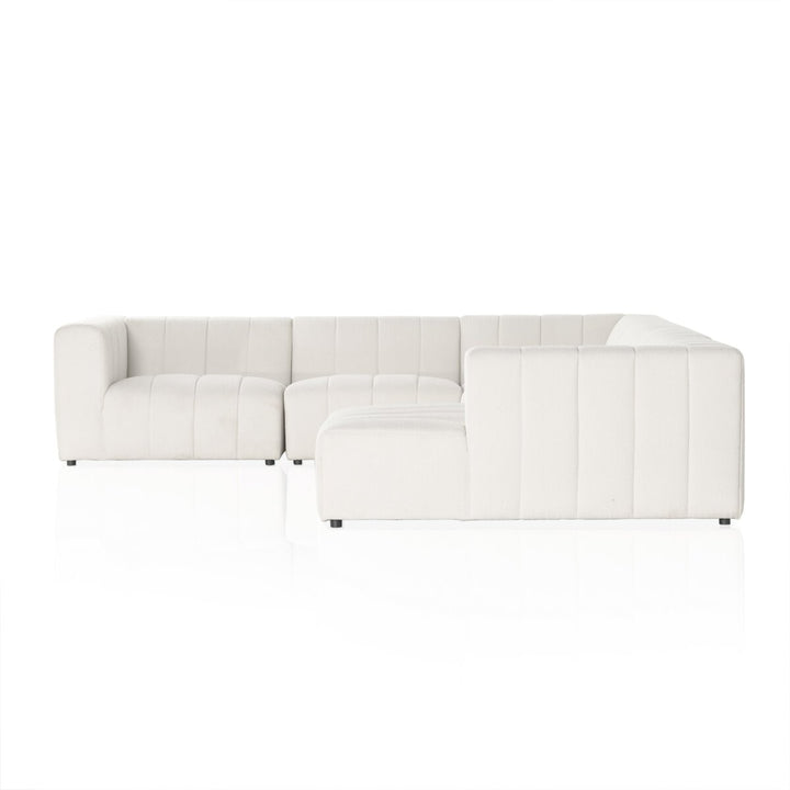 Langham Channeled 6-Piece Sectional - Right Chaise - Fayette Cloud - 227473-003_1