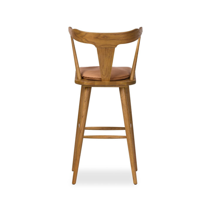 Ripley Bar + Counter Stool - Sandy Oak - Bar Stool - Whiskey Saddle - 228281-017_6