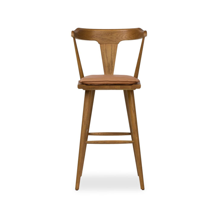 Ripley Bar + Counter Stool - Sandy Oak - Bar Stool - Whiskey Saddle - 228281-017_1