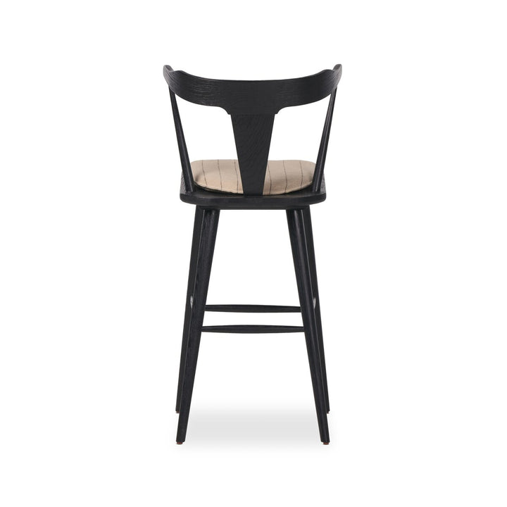 Ripley Bar + Counter Stool - Black Oak - Bar Stool - Lavon Flint - 228281-027_6