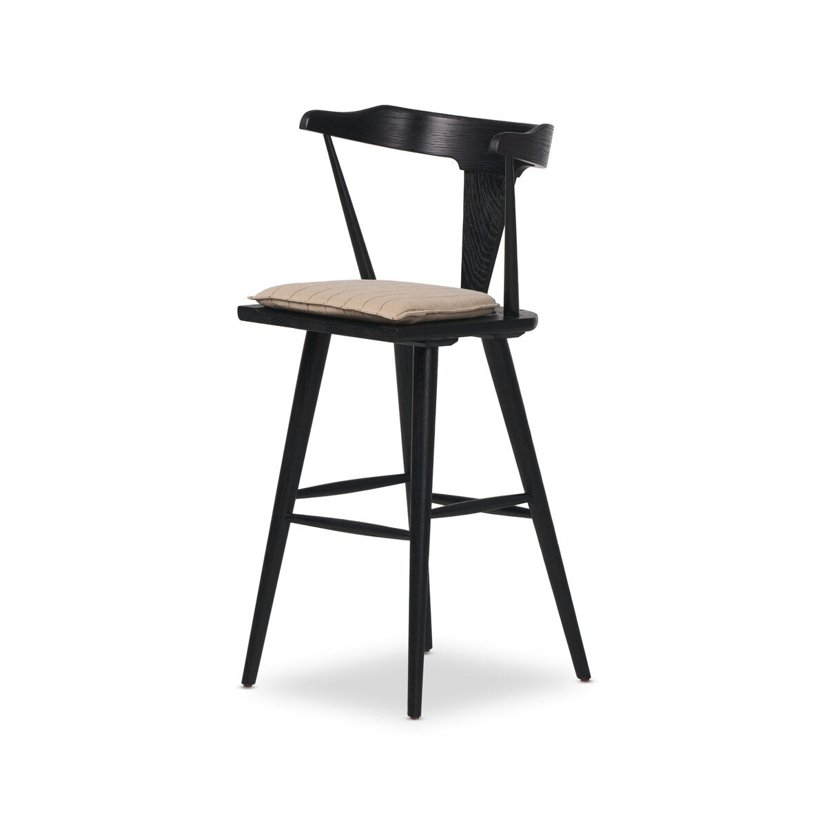 Ripley Bar + Counter Stool - Black Oak - Bar Stool - Lavon Flint - 228281-027_2